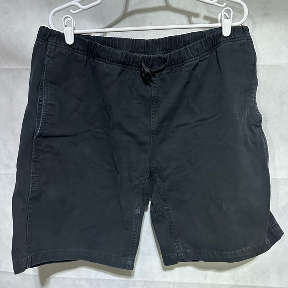 Vintage Gramicci Original Freedom Shorts Black Distressed Made In USA Men’s XL - Picture 1 of 6